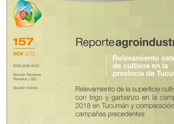 Relevamiento de la superficie cultivada con trigo y garbanzo en la campaña 2018 en Tucumán y comparación con campañas precedentes